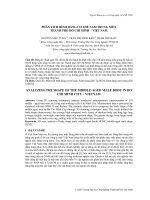 ANALYZING THE SHAPE OF THE MIDDLE-AGED MALE BODY IN HO CHI MINH CITY – VIETNAM