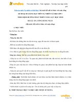 giao an mon tu nhien xa hoi lop 1 bo sach ket noi tri thuc voi cuoc song 