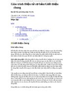 Giáo trình bài tập Điện tử cơ bản