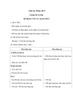 Tải Giáo án Tiếng Việt 5 tuần 15: Luyện từ và câu: Mở rộng vốn từ: Hạnh phúc - Giáo án Luyện từ và câu lớp 5