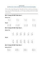 Toán lớp 1: Hướng dẫn cách làm bài tập trang 49 sách giáo khoa