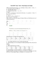 Tải Giải bài tập SBT Toán 7 bài 1: Đại lượng tỉ tệ thuận - Giải bài tập môn Toán Đại số lớp 7