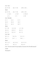 Hướng dẫn giải bài Luyện tập trang 46 SGK Toán 2