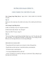 Soạn bài Chính tả: Cháu nghe câu chuyện của bà trang 26 | Giải bài tập SGK Tiếng Việt 4 tập 1