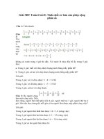 Tải Giải bài tập SBT Toán 6 bài 8: Tính chất cơ bản của phép cộng phân số - Giải bài tập môn Toán Đại số lớp 6