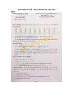 Tải Bộ đề thi học kì 2 lớp 7 môn Toán năm học 2018 - 2019 - Đề thi Toán lớp 7 học kì 2 năm 2019