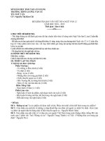 NGỮ VĂN Ma trân bv số 6 lớp 12 năm học 2018 - 2019