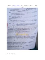 Tải Đề thi học kì 2 lớp 9 môn Toán Phòng GD&ĐT Quận 5 năm học 2018 - 2019 - Đề thi hk II môn Toán lớp 9 năm 2019