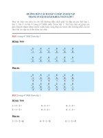 Hướng dẫn cách giải và đáp án bài tập trang 67 sách giáo khoa Toán lớp 1