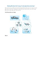 Hướng dẫn làm bài 2 trang 12 sách giáo khoa toán lớp 1