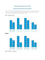 Hướng dẫn giải bài 3, bài 4 và bài 5 trang 20 sách giáo khoa môn Toán lớp 1