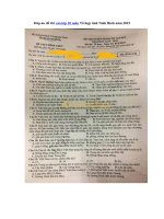 Tải Đáp án đề thi vào lớp 10 môn Tổ hợp tỉnh Ninh Bình năm 2019 - Đề thi vào lớp 10 môn Tổ hợp năm 2019 có đáp án