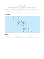 Giải toán lớp 1: Cách giải và đáp án bài tập trang 46 sách giáo khoa