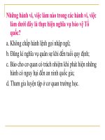 Tiết 31. Sống có đạo đức và tuân theo pháp luật