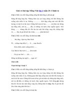 Tải Giải vở bài tập Tiếng Việt lớp 4 tuần 25: Chính tả - Giải sách bài tập Tiếng Việt 4 tuần 25