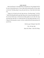 Thiết kế hệ thống điều khiển quạt điện thông minh sử dụng công nghệ bluetooth   hệ thống nhúng