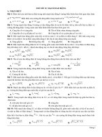 Mạch Dao Động Điện Từ 4 cấp độ NB-TH-VD-VDC 2019-2020
