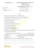 Tải về Bộ đề thi học kì 1 môn Đạo Đức lớp 3 năm 2019 - 2020 - Tìm đáp