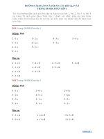 Bài 1, 2, 3, 4 trang 59 SGK Toán 1 | Giải bài tập Toán 1