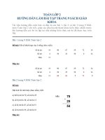 Toán lớp 2: Hướng dẫn làm bài tập trang 9 sách giáo khoa