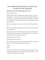 Tải Giải vở bài tập Tiếng Việt lớp 5 tuần 12: Luyện từ và câu - Giải sách bài tập Tiếng Việt 5 tuần 12: Mở rộng vốn từ - Bảo vệ môi trường