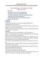 Giáo án chủ đề môn ngữ văn 9 kì 2 soạn  cv 5512 theo 5  hoạt động chi tiết mới