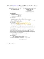 Tải Đề thi KSCL lớp 9 môn Toán Phòng GD&ĐT huyện Kim Thành năm học 2018 - 2019 - Đề kiểm tra KSCL môn Toán lớp 9