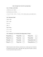 Tải Giải vở bài tập Toán 3 bài 169: Luyện tập chung chương 5 - Giải vở bài tập Toán 3 tập 2