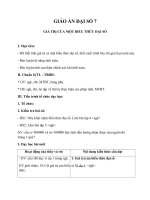 Tải Giáo án Đại số 7 chương 4 bài 2: Giá trị của một biểu thức đại số - Giáo án điện tử Toán học 7