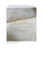 Tải Đề thi Địa lý lớp 8 học kì 2 năm 2020 Phòng GD&ĐT Lập Thạch - Đề kiểm tra Địa 8 học kì 2