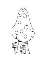 Tải Tranh tô màu hình ngôi nhà cho bé 3 tuổi - Tranh tô màu mẫu giáo