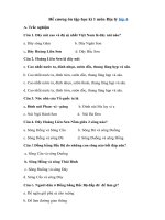 Tải Đề cương ôn tập học kì 1 môn Địa lý lớp 4 năm 2019 - 2020 - Tài liệu ôn tập học kì 1 môn Địa lý lớp 4