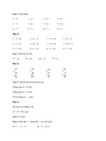 Hướng dẫn giải bài Luyện tập trang 29 SGK Toán 2