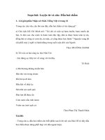 Tải Luyện từ và câu lớp 4: Dấu hai chấm - Giải bài tập SGK Tiếng Việt 4 trang 22, 23