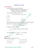 chuyên đề 2: Các bài toán về dãy số tự nhiên lớp 4