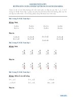 Giải toán lớp 1: Hướng dẫn cách làm bài tập trang 51 sách giáo khoa