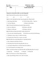 họ và tên   kiểm tra 1 tiếtlớp  9 a thời gian 45 phútđiểmlời phê của giáo viên