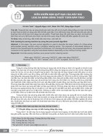 Điều khiển bám quỹ đạo của máy rải loại ba bánh bằng thuật toán bám theo