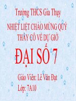 Tiết 1: Tập hợp Q các số hữu tỉ