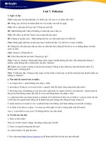 Getting Started | Giải bài tập Tiếng Anh lớp 8 chi tiết nhất