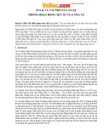 Án lệ là gì và vai trò của án lệ trong hoạt động xét xử của Tòa án