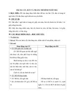 Tải Giáo án môn Thủ công 1 bài 20 (Tiết 1) - Giáo án Thủ công 1 bài 20: Cắt, dán và trang trí hình ngôi nhà