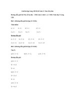 Tải Giải bài tập trang 128 SGK Toán 2: Tìm số bị chia - Giải bài tập Toán lớp 2