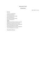 Tải Tập đọc nhạc lớp 7 số 7 bài Quê hương - Tập đọc nhạc số 7 lớp 7