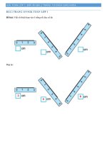 Giải toán lớp 1: Đáp án bài 2 trang 119 sách giáo khoa
