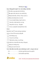 Tải về Đề thi học kì 2 lớp 1 môn Đạo Đức năm học 2018 - 2019 - Tìm đáp