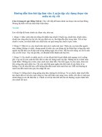 Tập làm văn lớp 4: Luyện tập xây dựng đoạn văn miêu tả cây cối trang 60 | Giải bài tập SGK Tiếng Việt 4 tập 2