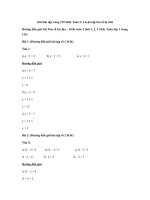 Tải Giải bài tập trang 129 SGK Toán 2: Luyện tập tìm số bị chia - Giải bài tập Toán lớp 2