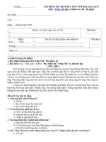 Tải Đề thi học kì 2 lớp 3 môn Tiếng Việt năm học 2018 - 2019 - Đề thi môn Tiếng Việt lớp 3 học kỳ 2 theo Thông tư 22 có đáp án