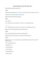 Soạn bài tập đọc Danh sách học sinh tổ 1, lớp 2A | Soạn Tiếng Việt 2